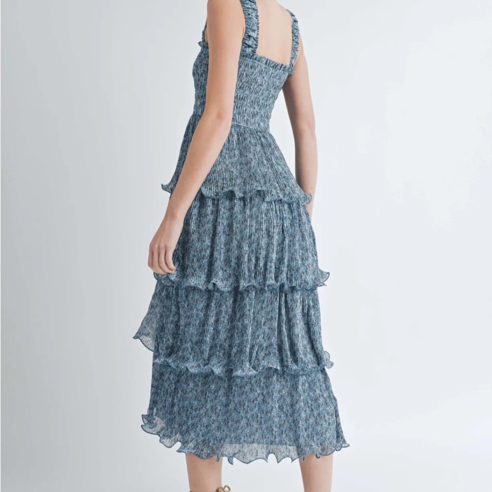 Izzy Ruffle Maxi Dress - Picture 5 of 10